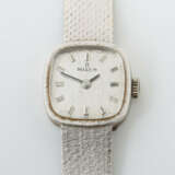 Damenarmbanduhr Mitte 20. Jhr., Marke Milus, Weißgold 750, punziert, g… - photo 1