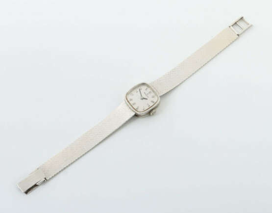 Damenarmbanduhr Mitte 20. Jhr., Marke Milus, Weißgold 750, punziert, g… - photo 2