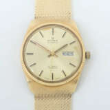 Herrenarmbanduhr Omsa 1970/80 er Jahre, Marke Omsa Automatik, Gelbgold… - photo 1