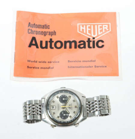 Herrenarmbanduhr Carrera Heuer 1974, Marke Carrera Heuer, Edelstahl, A… - photo 2