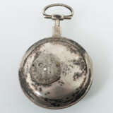 Spindeltaschenuhr Um 1800, Aguiton & Rouchat à Geneve, Silber, punzier… - Foto 3