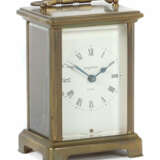 Reiseuhr Frankreich, 20. Jh., weißes Zifferblatt mit römischen Stunden… - photo 1