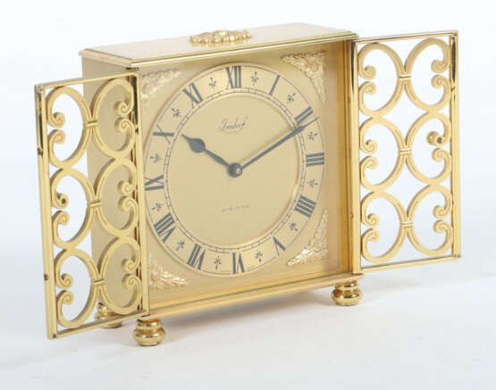 Imhof Tischuhr Schweiz, 20. Jh., Zifferblatt bez. ''Imhof/Striking'' m… - фото 2 Imhof Tischuhr Schweiz, 20. Jh., Zifferblatt bez. ''Imhof/Striking'' m… - фото 2