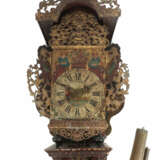 Friesische Stuhluhr 18./19. Jh., figürlich bemaltes Blechzifferblatt m… - фото 1