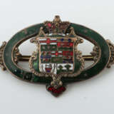 Wappen-Brosche 1902, Wappen ''Dominion of Canada'', Messing, broschier… - photo 1