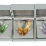 3 Ketten von Lalique Konvolut mit 3 Ketten, Anhänger in Schmetterling-… - Foto 1