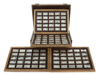 100 Jahre Automobilgeschichte Franklin Mint, 1974, Sammlung von 100 Si…