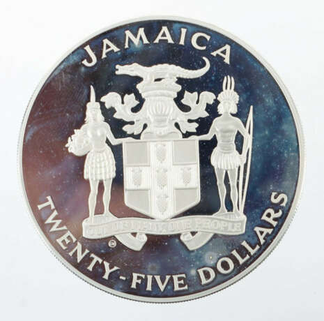 Olympia-Münze 1984, Silber 925, ca. 135,73 g, averse Dat. und ''SUMMER… - фото 2 Olympia-Münze 1984, Silber 925, ca. 135,73 g, averse Dat. und ''SUMMER… - фото 2