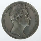 Wahlspruchmedaille 1841, silberfarbenes Metall, averse Fürst Metternic… - photo 1