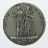 Wahlspruchmedaille 1841, silberfarbenes Metall, averse Fürst Metternic… - photo 2