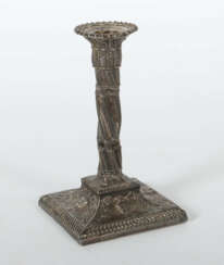 Einflammiger Kerzenleuchter im Empirestil John Aldwinckle & James Slat…