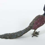 Pfau wohl Wien, 2. Hälfte 19. Jh., Silberkorpus mit fein graviertem Ge… - Foto 2