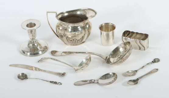 Konvolut Silber Dänemark/Deutschland/Großbritannien/Schweden, 19./20. … - Foto 1 Konvolut Silber Dänemark/Deutschland/Großbritannien/Schweden, 19./20. … - Foto 1