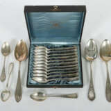 Konvolut Löffel Deutschland, 19./20. Jh., Silber 800, ca. 520 g, 17-tl… - photo 1