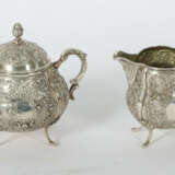 Milchkännchen & Zuckerdose Deutschland, um 1900, Silber 800, ca. 355 g… - фото 2