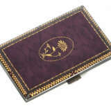 Zigarettenetui Wien, 1872-1922, Silber 900 vergoldet, ca. 105 g, hochr… - photo 1