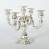 Fünfflammiger Kerzenleuchter Johann Beck, Schwäbisch Gmünd, Mitte 20. … - photo 1