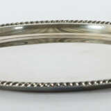 Rundes Tablett Johann Beck, Schwäbisch Gmünd, 20. Jh., Silber 925, ca.… - photo 2