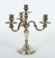 Vierflammiger Kerzenleuchter Gebrüder Deyhle, Schwäbisch Gmünd, 20. Jh…