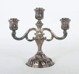 Dreiflammiger Kerzenleuchter im Barockstil Gebrüder Deyhle, Schwäbisch…