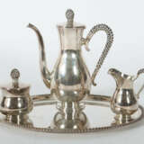 Mokkakern auf Tablett Gebrüder Deyhle, Schwäbisch Gmünd, 1950er Jahre,… - Foto 1