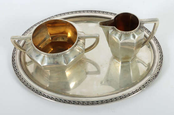 Art Déco-Rahmservice Koch & Bergfeld, Bremen, 1930er Jahre, Silber 800… - фото 2 Art Déco-Rahmservice Koch & Bergfeld, Bremen, 1930er Jahre, Silber 800… - фото 2