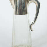 Karaffe mit Silbermontur Koch & Bergfeld, Bremen, 20. Jh., Silber 800/… - Foto 1