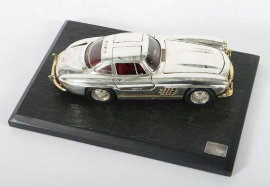 Mercedes SL 300 Thomas Kraft, Art Design, dat. 1992, Silber 925 part. … - Foto 2