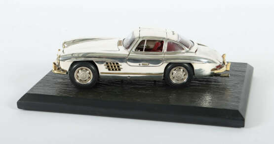 Mercedes SL 300 Thomas Kraft, Art Design, dat. 1992, Silber 925 part. … - Foto 4