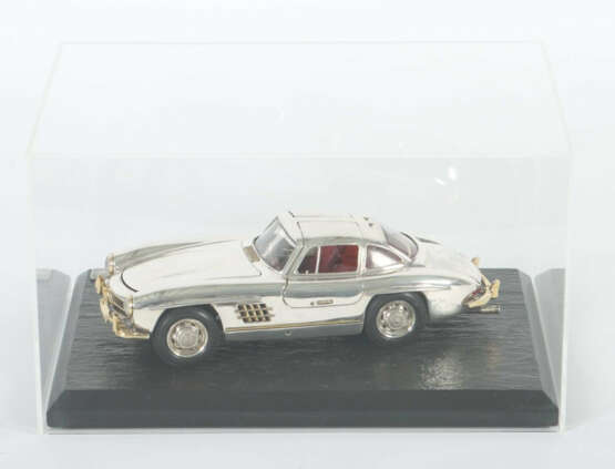 Mercedes SL 300 Thomas Kraft, Art Design, dat. 1992, Silber 925 part. … - Foto 5