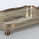 Übergroßes Tablett wohl Mappin Brothers, Sheffield, um 1900, rechtecki… - photo 1