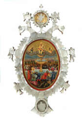 Ikone Gottesmutter Lebensspendende Quelle Südosteuropa, 19. Jh., Darst…