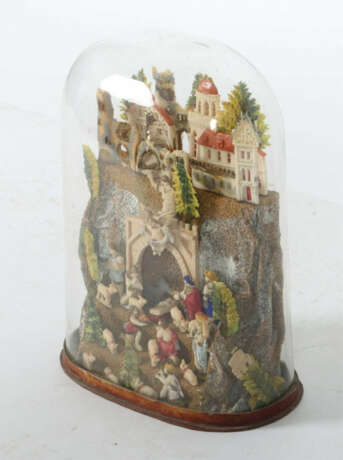 Klosterarbeit Weihnachtskrippe Süddeutschland, 19./20. Jh., Wachs, pol… - фото 2 Klosterarbeit Weihnachtskrippe Süddeutschland, 19./20. Jh., Wachs, pol… - фото 2