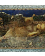 Religiöse Objekte. Klosterarbeit Jesuskind Süddeutschland, 19./20. Jh., Wachsfigur des li…