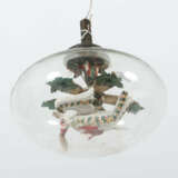 Eingericht mit Heilige Geist Taube Alpenraum, 19./20. Jh. Holz bemalt,… - photo 2