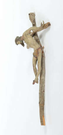 Wandkreuz wohl süddeutsch, 19./20. Jh., der Korpus Christi im Dreinage… - photo 2 Wandkreuz wohl süddeutsch, 19./20. Jh., der Korpus Christi im Dreinage… - photo 2