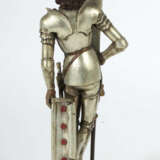 Bildschnitzer des 19. Jh. ''Ritter mit Fahne'', Holz geschnitzt, polyc… - фото 2