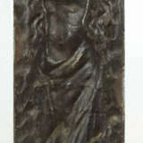 Bildhauer des 19./20. Jh. ''Weiblicher Halbakt'', Metallguß patiniert,… - фото 2