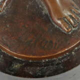 Bildhauer des 19./20. Jh. wohl Franz Iffland, ''Mädchen mit Tamburin''… - фото 4