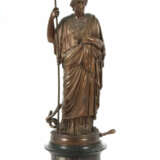 Bildhauer des 19./20. Jh. ''Athena Giustiniani'', Bronze patiniert, vo… - photo 1