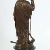 Bildhauer des 19./20. Jh. ''Athena Giustiniani'', Bronze patiniert, vo… - photo 2