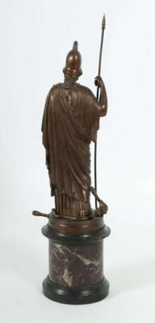 Bildhauer des 19./20. Jh. ''Athena Giustiniani'', Bronze patiniert, vo… - photo 2 Bildhauer des 19./20. Jh. ''Athena Giustiniani'', Bronze patiniert, vo… - photo 2