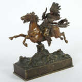 Curtis, T. Bildhauer des 19./20. Jh. ''Reitender Häuptling'', Wiener B… - фото 2