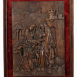 Bildschnitzer des 19./20. Jh. ''Maria und Elisabeth'', Holz geschnitzt… - photo 1