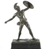 Bildhauer des 20. Jh. ''Spartanischer Krieger'', Zinkguß patiniert, vo… - photo 1