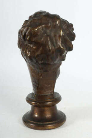 Bildhauer/Kopist des 20. Jh. ''Göttin Hygieia'', Bronze patiniert, vol… - photo 3