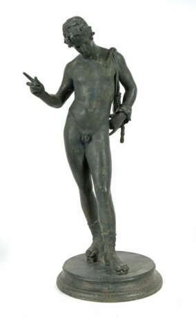 Bildhauer des 20. Jh. ''Dionysos (Narzis von Pompeji)'', Metallguß pat… - photo 1