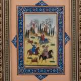Konvolut: 10 Teile mit Khatam Kari Holz Intarsien, ISFAHAN/IRAN, 20. Jahrhundert. - Foto 6