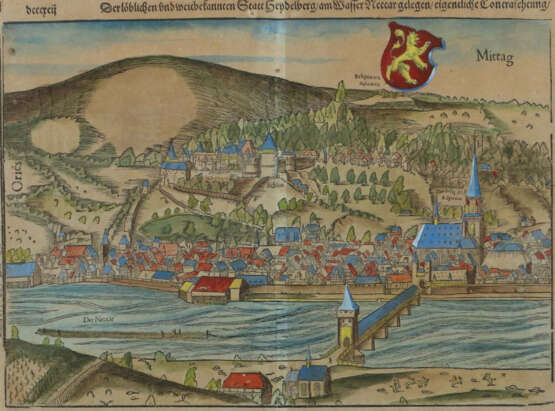 Münster, Sebastian (nach) Ingelheim 1488 - 1552. ''Der löblichen und w… - photo 1 Münster, Sebastian (nach) Ingelheim 1488 - 1552. ''Der löblichen und w… - photo 1