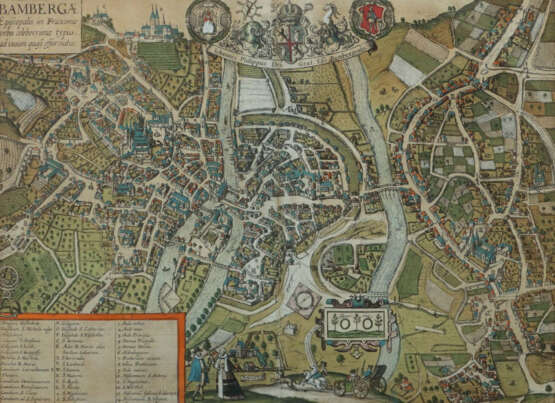 Künstler des 17. Jh. ''Bambergae Episcopalis in Franconiae urbis celeb… - фото 1